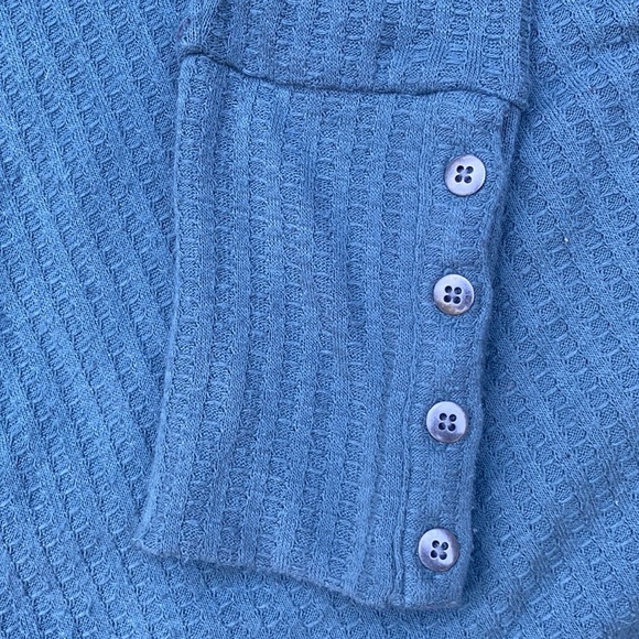 $111 CHASER Bundle Waffle Knit L/S Button Cuffs Size S Lavender, Stone, Black - Picture 4 of 8